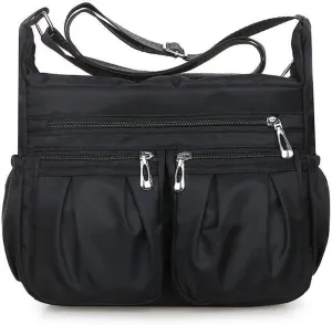 Crossbody Purse for Women Waterproof Shoulder Bag Multi Pocket Top Handle Satchel Casual Hobo Handbag Messenger Bag
