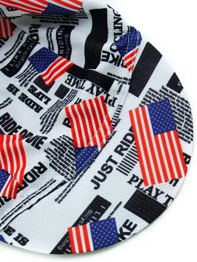 Cycling Cap for Man and Woman-Cycling Hat Under Helmet-Polyester Breathable Sweat Absorbent