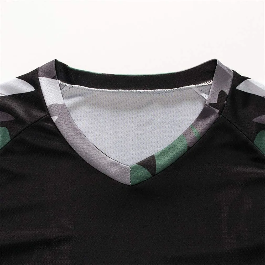 Cycling Jersey Long Sleeve Men's Mountain Bike Motocross Jersey Long Sleeve MTB T-Shirt