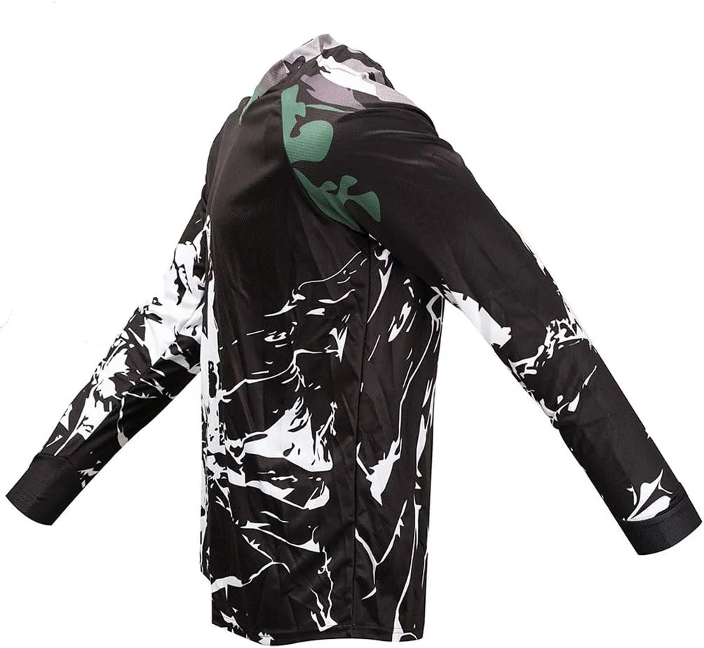 Cycling Jersey Long Sleeve Men's Mountain Bike Motocross Jersey Long Sleeve MTB T-Shirt