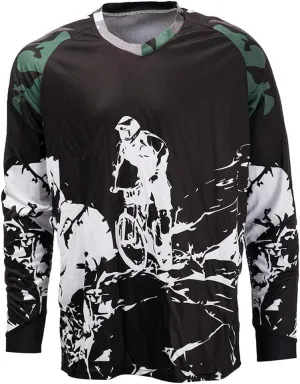 Cycling Jersey Long Sleeve Men's Mountain Bike Motocross Jersey Long Sleeve MTB T-Shirt