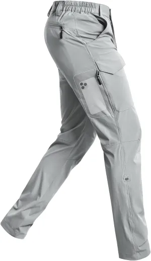 Cycorld Men's-Hiking-Pants-Lightweight-Water-Resistant-Quick-Dry Stretch for Travel Camping Fishing Outdoor