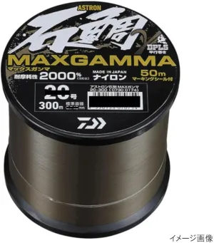 DAIWA Nylon Line, Astron Ship, Max Gamma, No. 14-30, 300 m, Black Ocean