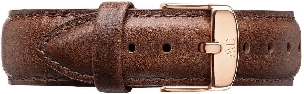 Daniel Wellington Classic Bristol Watch Italian Brown Leather Band