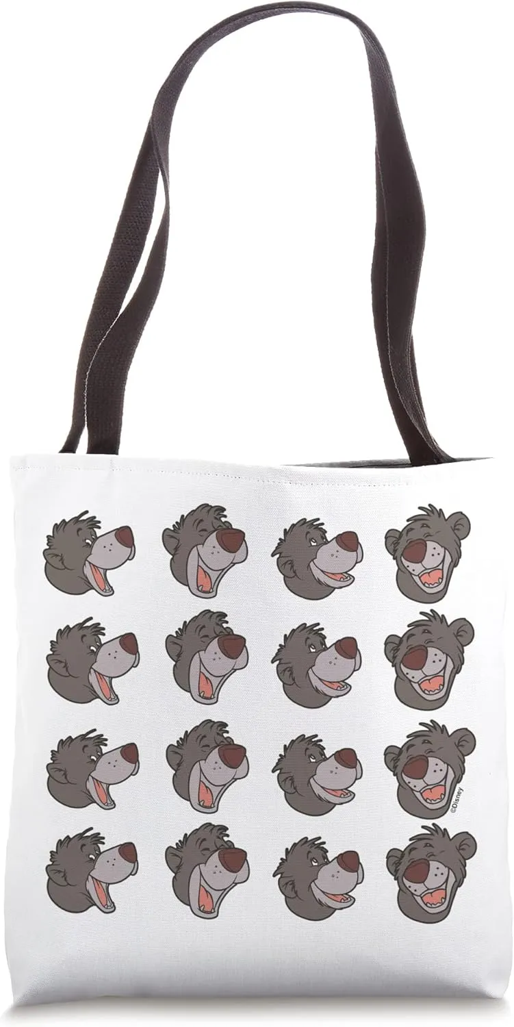 Disney The Jungle Book Baloo Multi-Face Action Portrait Tote Bag
