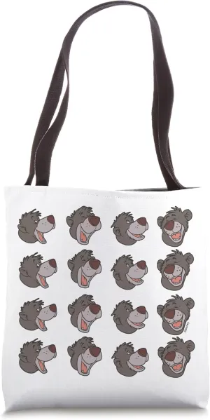 Disney The Jungle Book Baloo Multi-Face Action Portrait Tote Bag