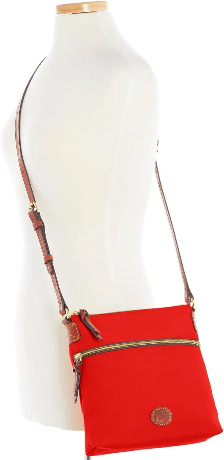 Dooney & Bourke Women's Handbags, Nylon Crossbody Bag for Women with Zipper Pockets