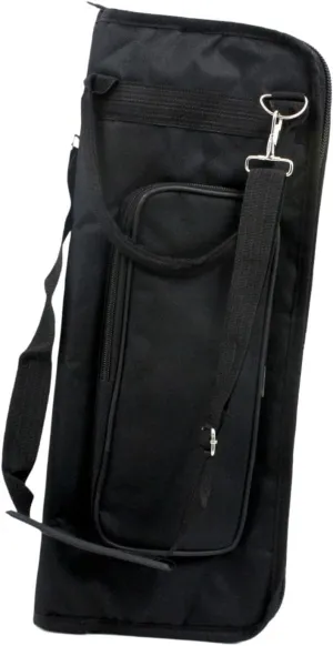 Drumstick Storage Bag Mallet Holder Lightweight Large Capacity Organizer Shoulder Bag for Stage Travel Performance