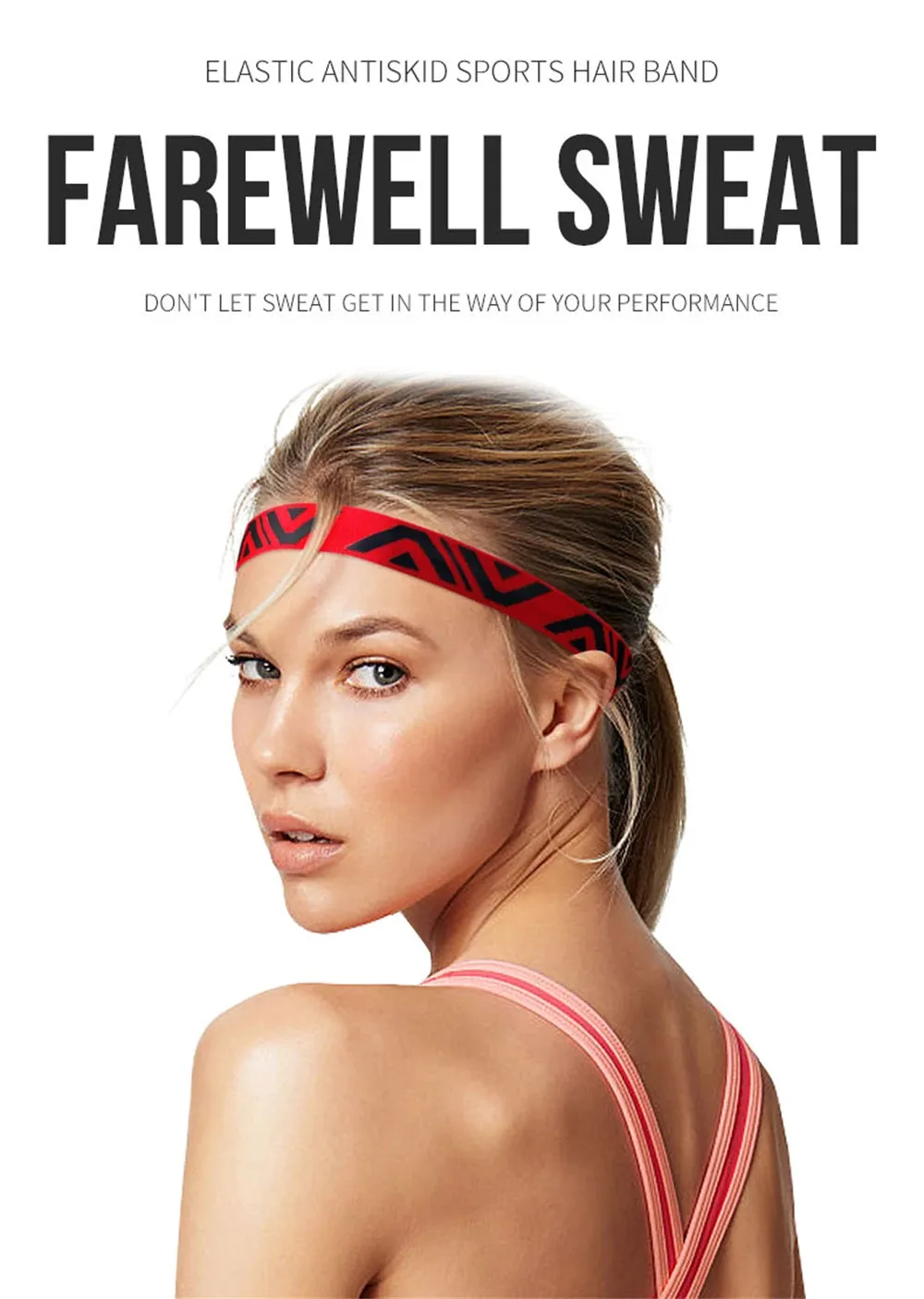 EliteFlex Breathable Sports Sweatband Headband