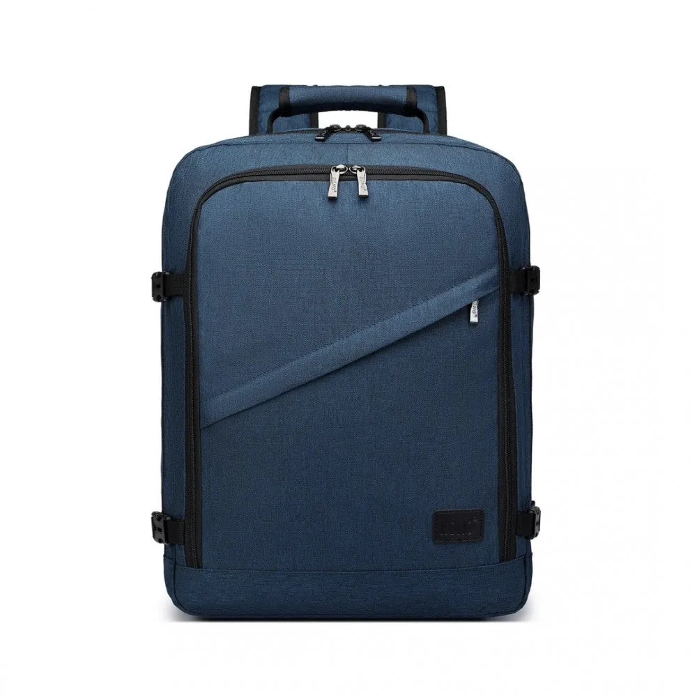 EM2231M - Kono Lightweight Cabin Bag Travel Business Backpack - Navy
