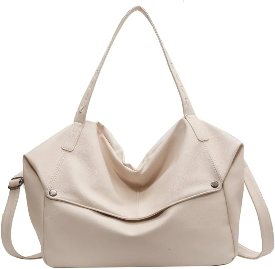 Epsion Large Tote Bags for Women PU Vegan Leather Shoulder Bag Handbags and Purses Top Handle Bag with 2 Removable Strap