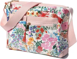 ESVAN Nylon Crossbody Bag For Women Waterproof Lightweight Casual Multi Pockets Shoulder Handbag Purse