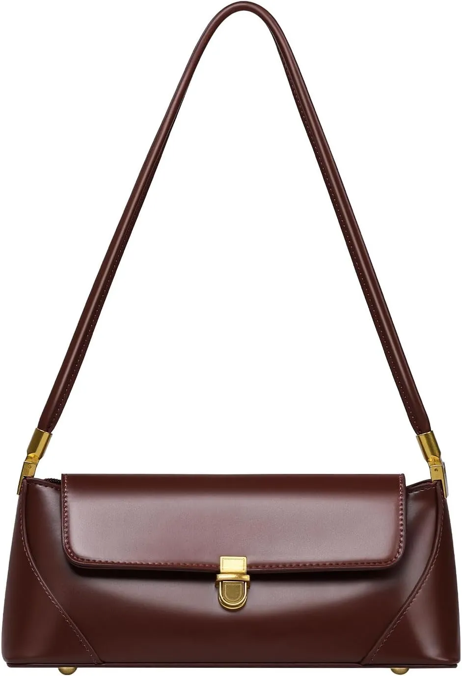 Etercycle Shoulder Bag for Women, Vintage Trendy Women's Purses, Small Vegan Leather Handbags Underarm Hobo Bag
