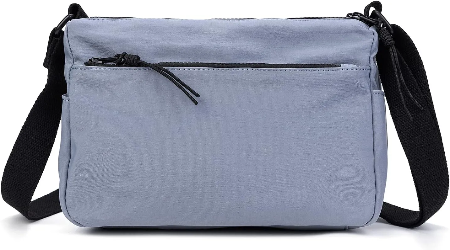 ETidy Casual Nylon Shoulder Bag For Women Waterproof Lightweight Crossbody Purse Hobo Bag