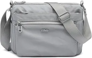 ETidy Casual Nylon Shoulder Bag For Women Waterproof Lightweight Crossbody Purse Hobo Bag