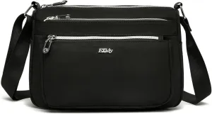 ETidy Casual Nylon Shoulder Bag For Women Waterproof Lightweight Crossbody Purse Hobo Bag