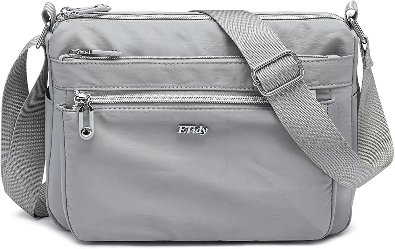 ETidy Casual Nylon Shoulder Bag For Women Waterproof Lightweight Crossbody Purse Hobo Bag
