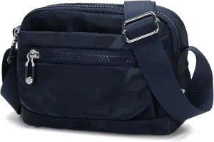 ETidy Nylon Small Womens Crossbody Bag Casual Shoulder Handbag Mini Purse With Adjustable Strap