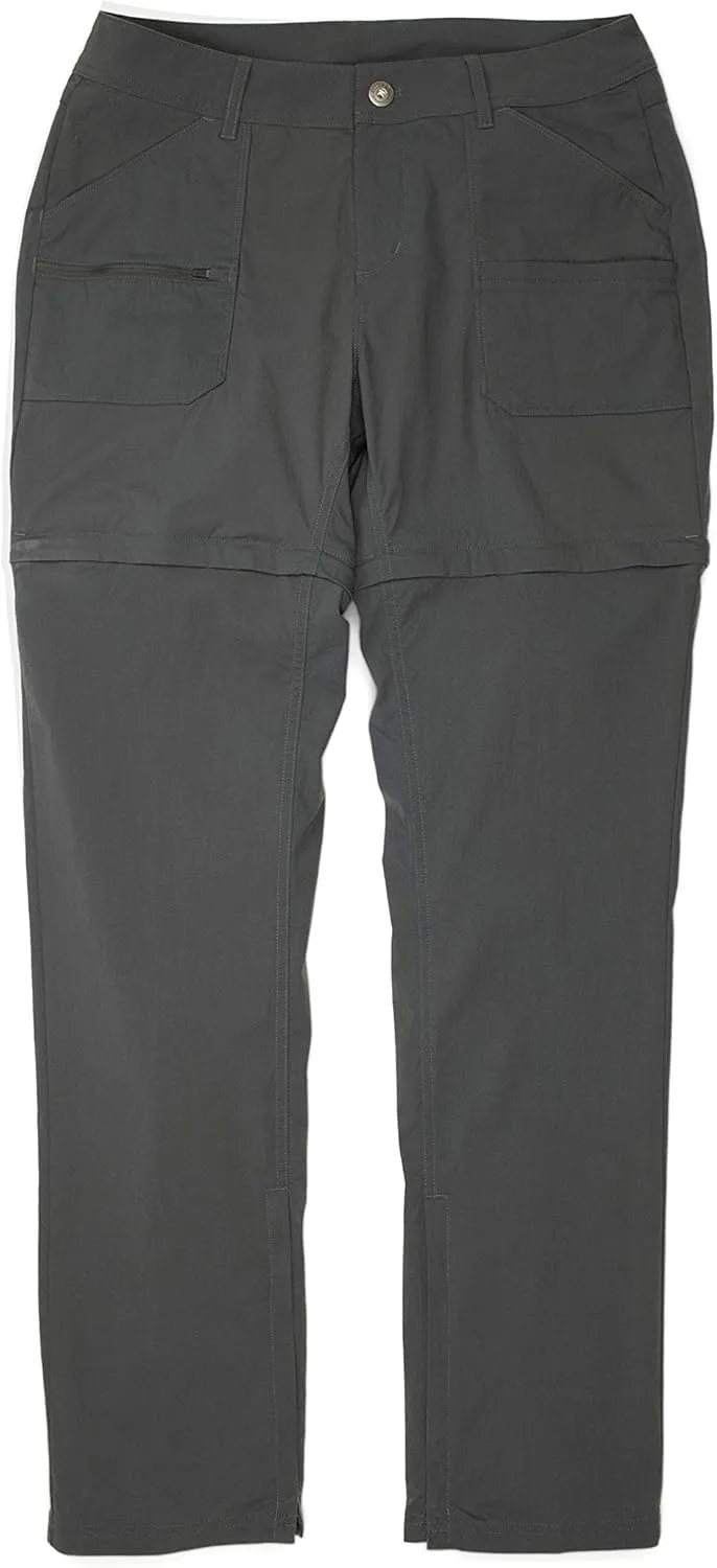 ExOfficio Women's BugsAway Petra Convertible Pants, Dark Steel, 16