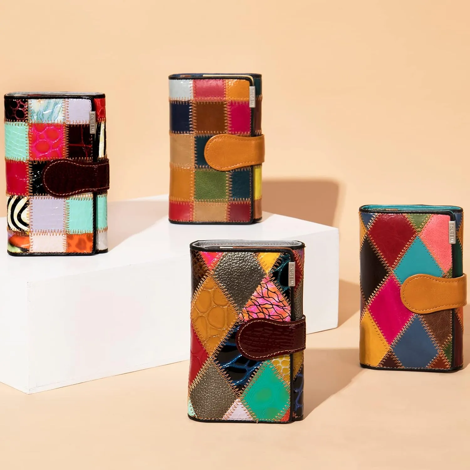 Eysee Wallets for Women Genuine Leather Multi Color