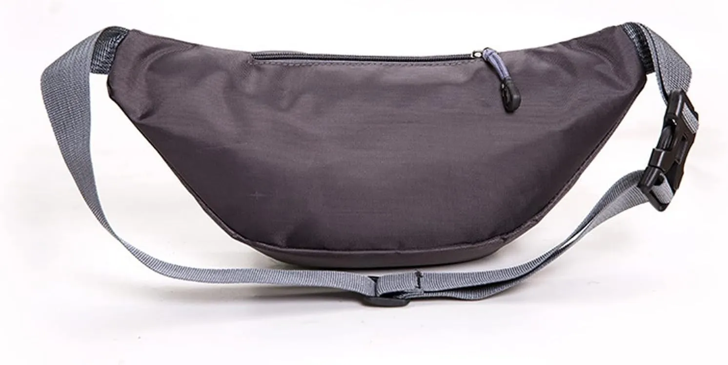 Fanny Pack Men's Nylon Portable Waist Bags Women's Outdoor Sports Waist Bags Waterproof Waist Bag (Dark Blue)