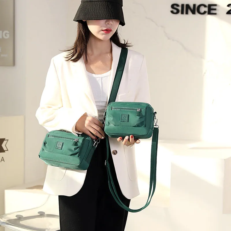 Fashion Trendy Commuter Large Capacity Mobile Waterproof Crossbody Bags
