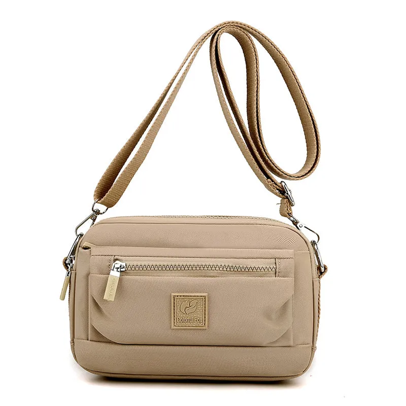 Fashion Trendy Commuter Large Capacity Mobile Waterproof Crossbody Bags