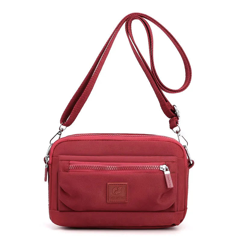 Fashion Trendy Commuter Large Capacity Mobile Waterproof Crossbody Bags