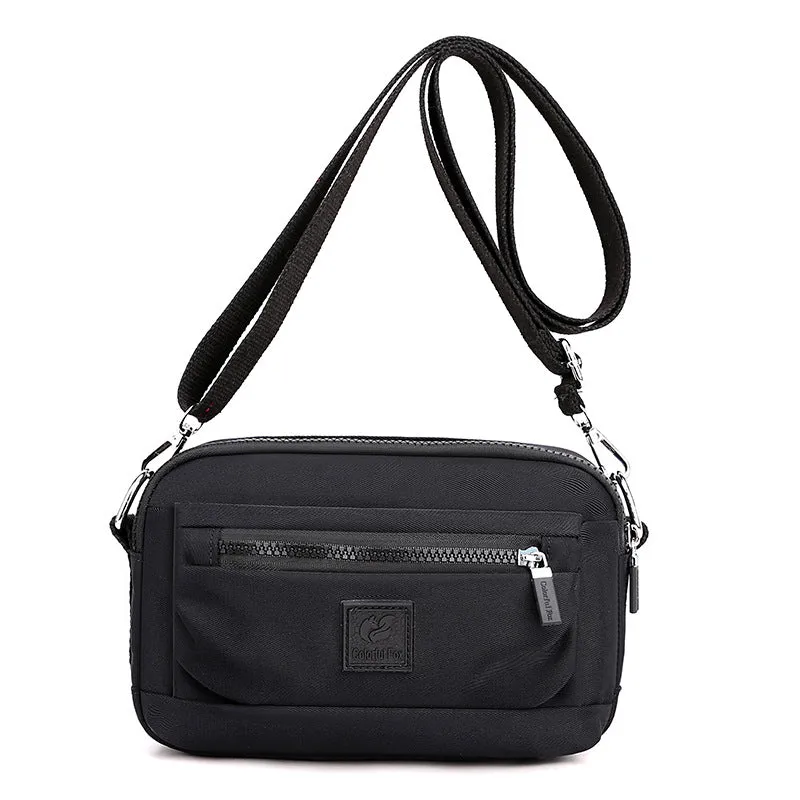 Fashion Trendy Commuter Large Capacity Mobile Waterproof Crossbody Bags