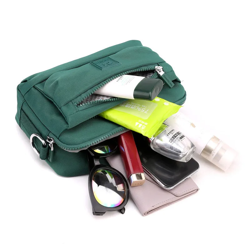 Fashion Trendy Commuter Large Capacity Mobile Waterproof Crossbody Bags