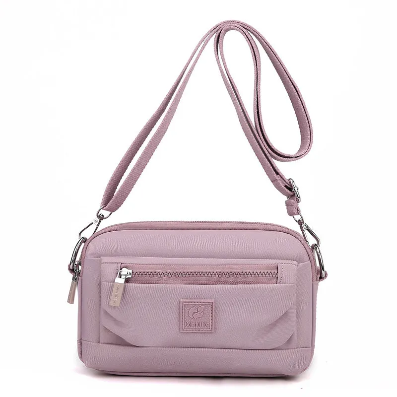 Fashion Trendy Commuter Large Capacity Mobile Waterproof Crossbody Bags