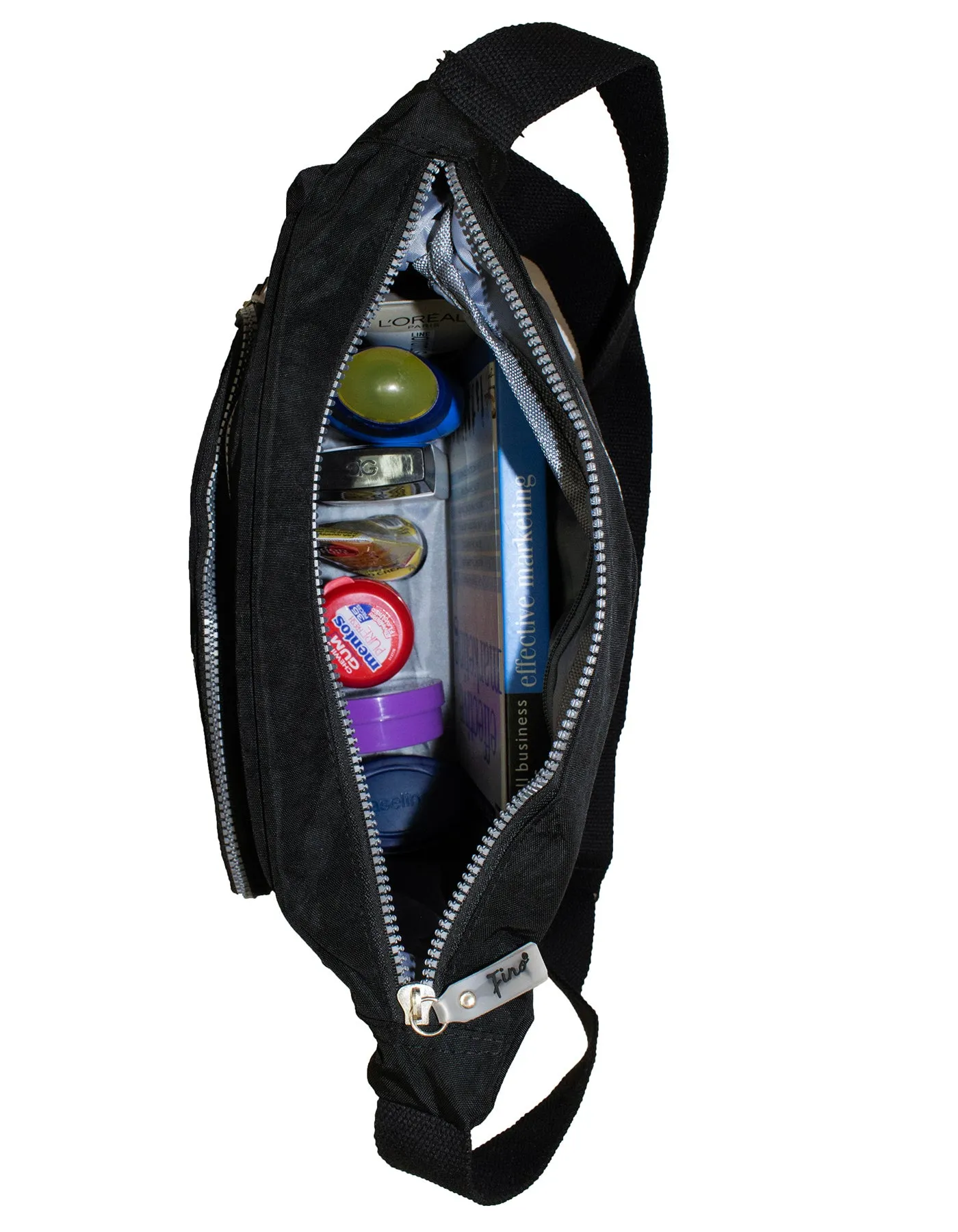 Fino SK-7735 Waterproof Ultra-Light Crinkle Nylon Crossbody Bag