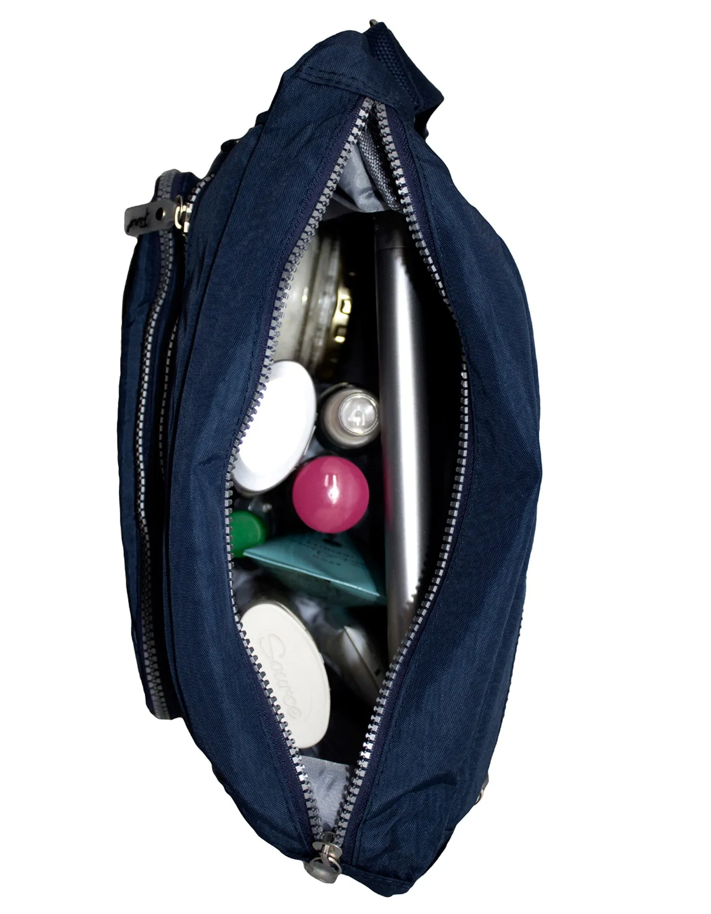 Fino SK-7735 Waterproof Ultra-Light Crinkle Nylon Crossbody Bag