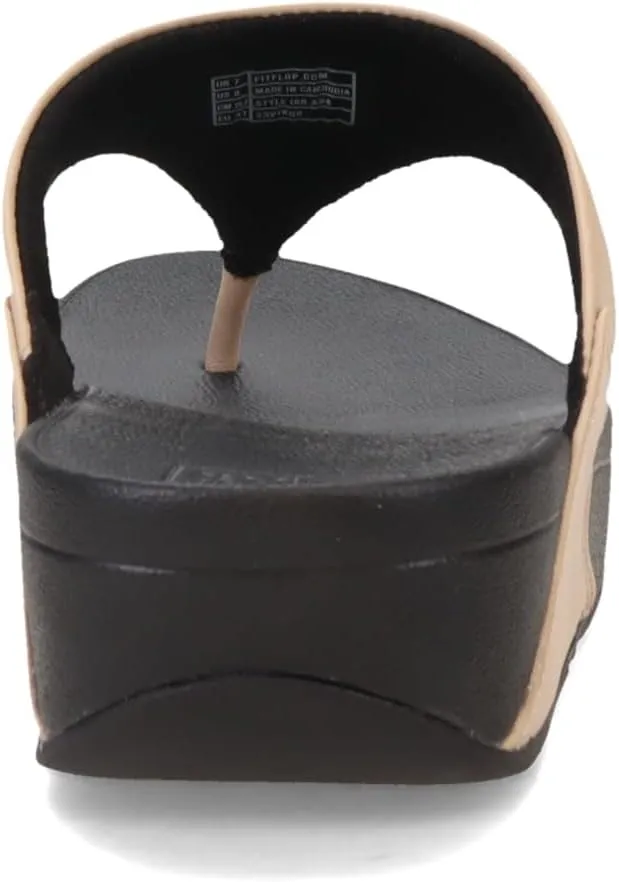 FitFlop Women's Lulu Leather Toe-Post Thong Sandals
