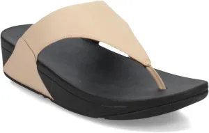 FitFlop Women's Lulu Leather Toe-Post Thong Sandals