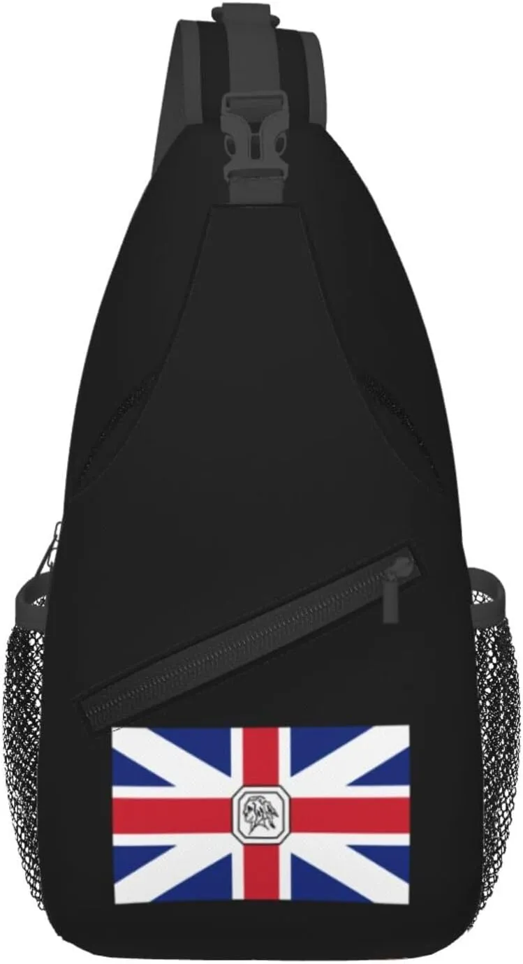 Flag Of Somerset County, Maryland Crossbody Bags For Women Men Chest Backpack Gym Shoulder Bag Travel Outdoor Sports Casual Crossbody Bags