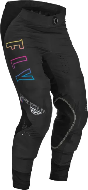 Fly Racing 2023 Adult Lite Pants (Black/Sunset, 28)