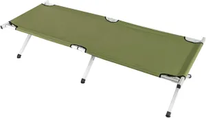 Folding Camping Cot for Adults with Carrying Bag Heavy Duty Outdoor Foldable Bed Easy Setup Portable Compact Camp Cots for Outdoor Travel Hunting Hiking Motorcycling Army Green