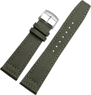 For Longines pioneer Sports series watchband L3.810/L3.820 sport canvas strap 20mm 21mm 22mm For Men leather bottom Accessories