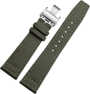 For Longines pioneer Sports series watchband L3.810/L3.820 sport canvas strap 20mm 21mm 22mm For Men leather bottom Accessories