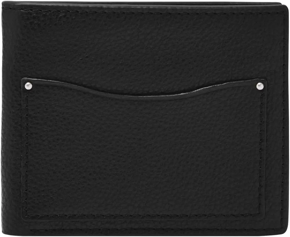 Fossil Men's Anderson Leather Slim Minimalist Bifold Front Pocket Wallet