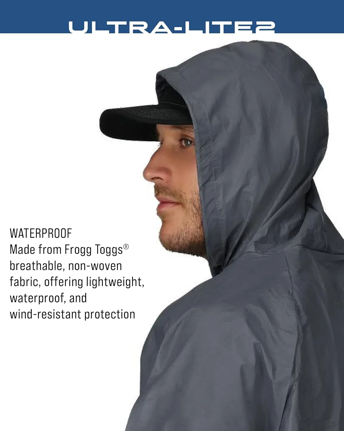 FROGG TOGGS Men's Ultra-Lite2 2-Layer Waterproof Breathable Rain Suit