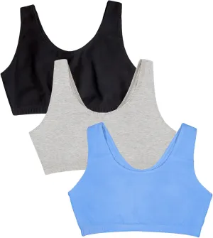 Fruit of the Loom Women's Cotton Tank Bra - Ultimate Comfort & Breathable Fit
