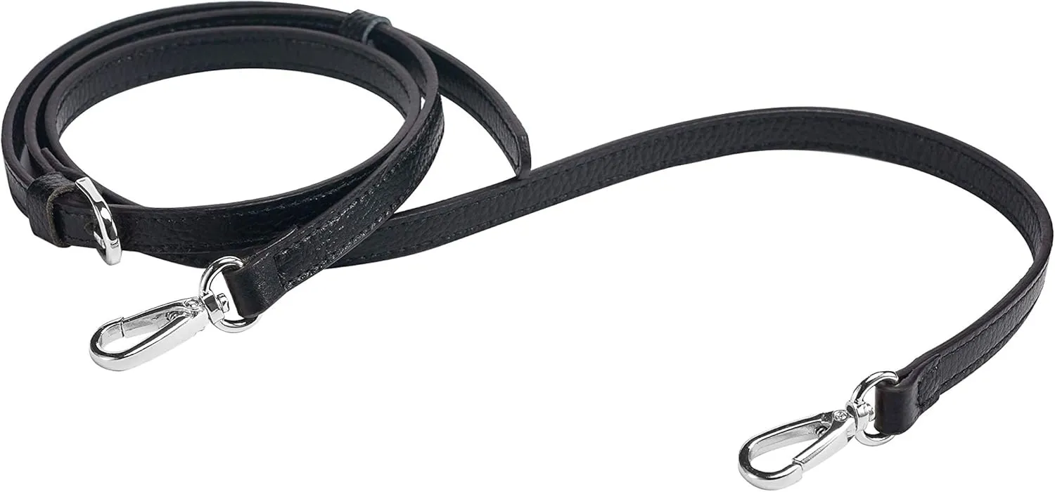Full Grain Purse Strap Genuine Leather Replacement for Cross Body Bag HandBags
