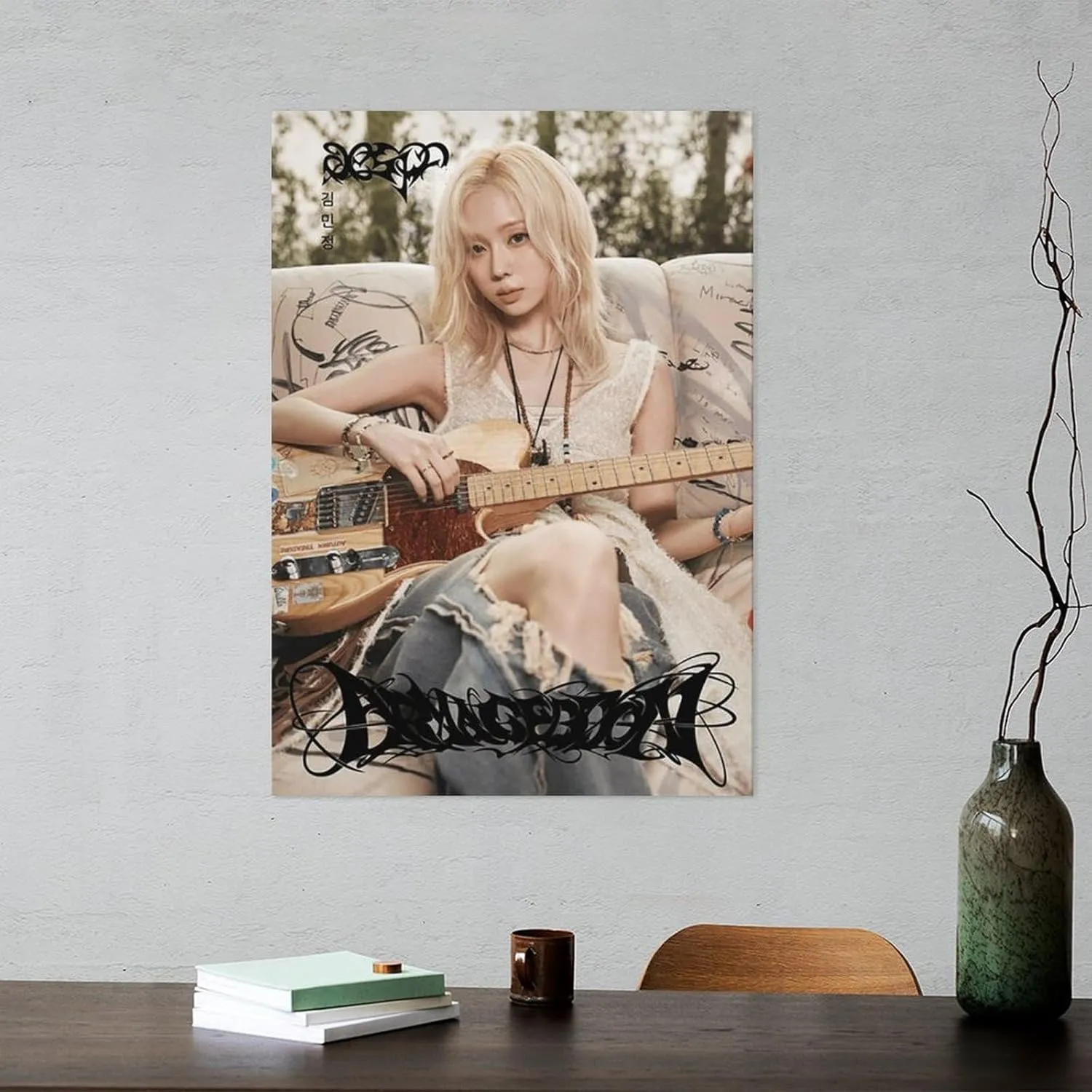 Fxaiui A-ESPA Idol Posters Wall Tapestry Decorative Canvas Merch Use for Party Bedroom Living Room＆Dorm 28x40inch(70x100cm)