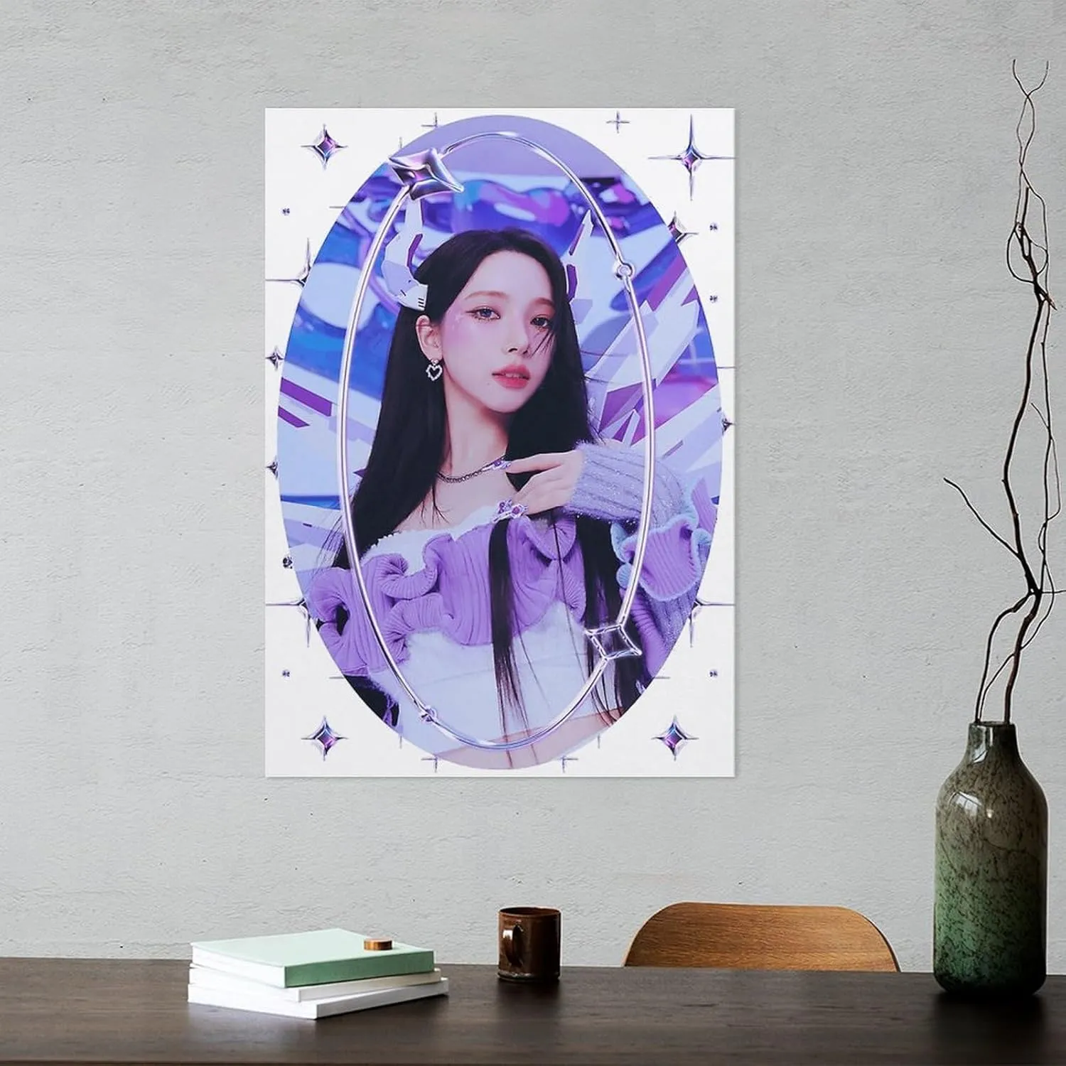 Fxaiui A-ESPA Idol Posters Wall Tapestry Decorative Canvas Merch Use for Party Bedroom Living Room＆Dorm 28x40inch(70x100cm)