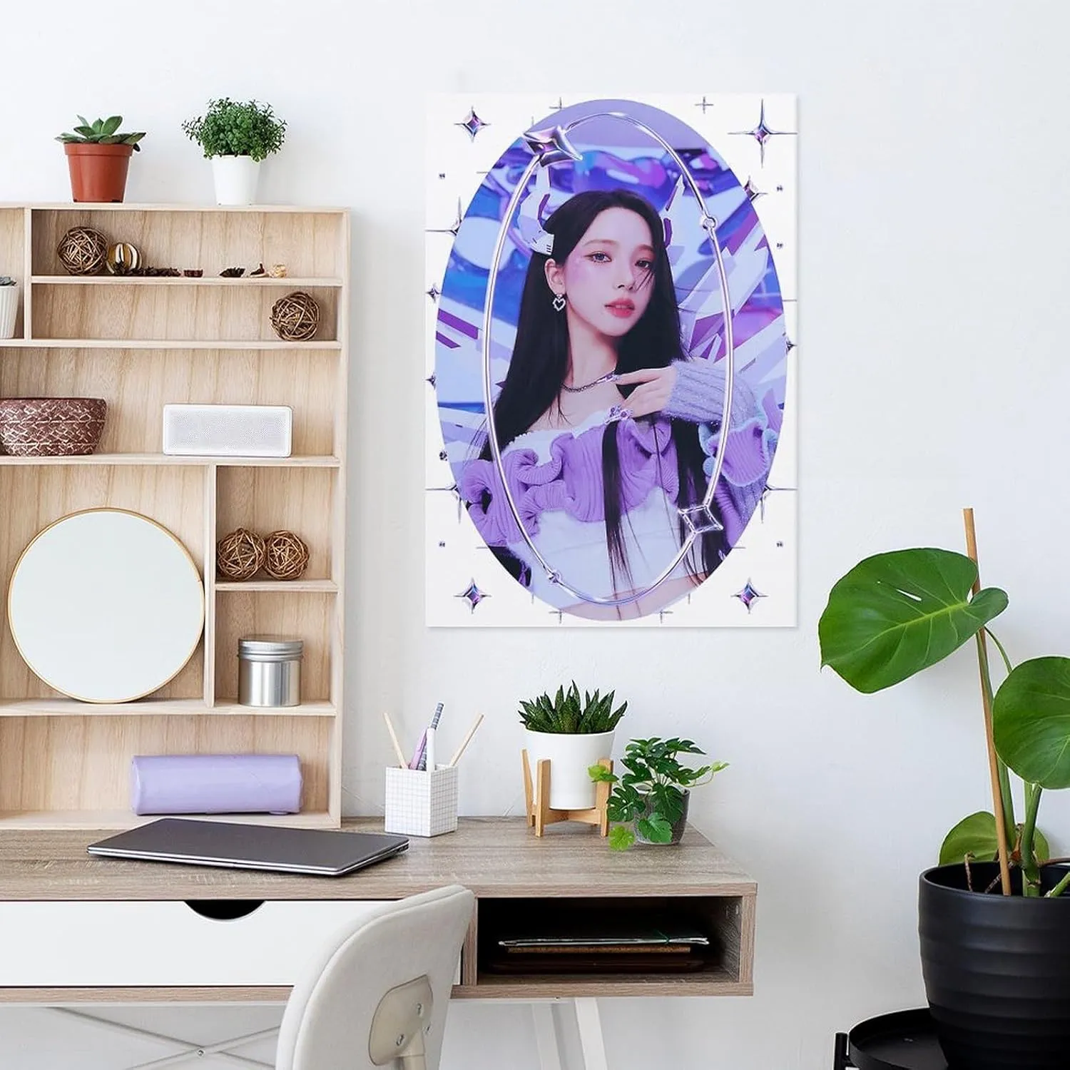 Fxaiui A-ESPA Idol Posters Wall Tapestry Decorative Canvas Merch Use for Party Bedroom Living Room＆Dorm 28x40inch(70x100cm)