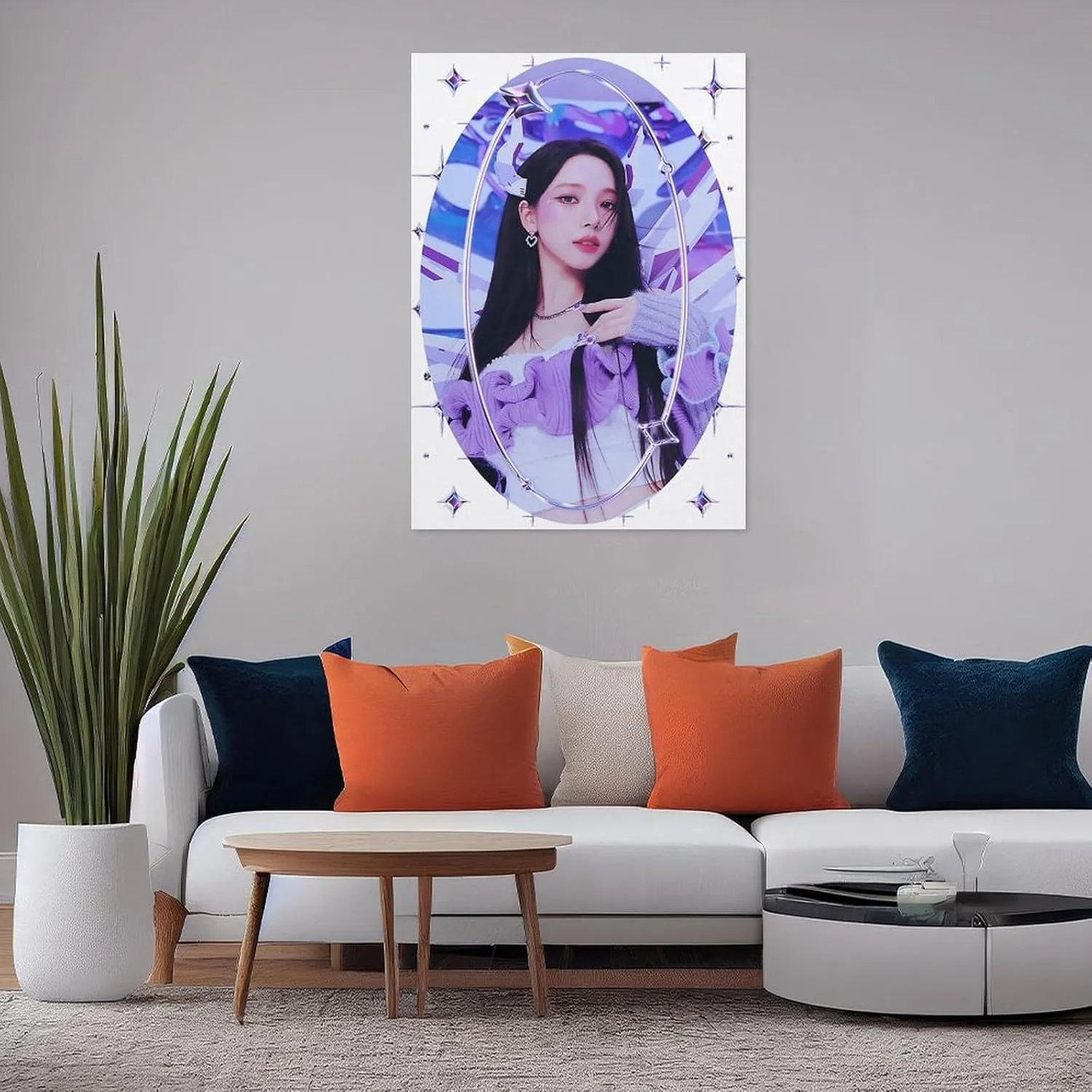 Fxaiui A-ESPA Idol Posters Wall Tapestry Decorative Canvas Merch Use for Party Bedroom Living Room＆Dorm 28x40inch(70x100cm)