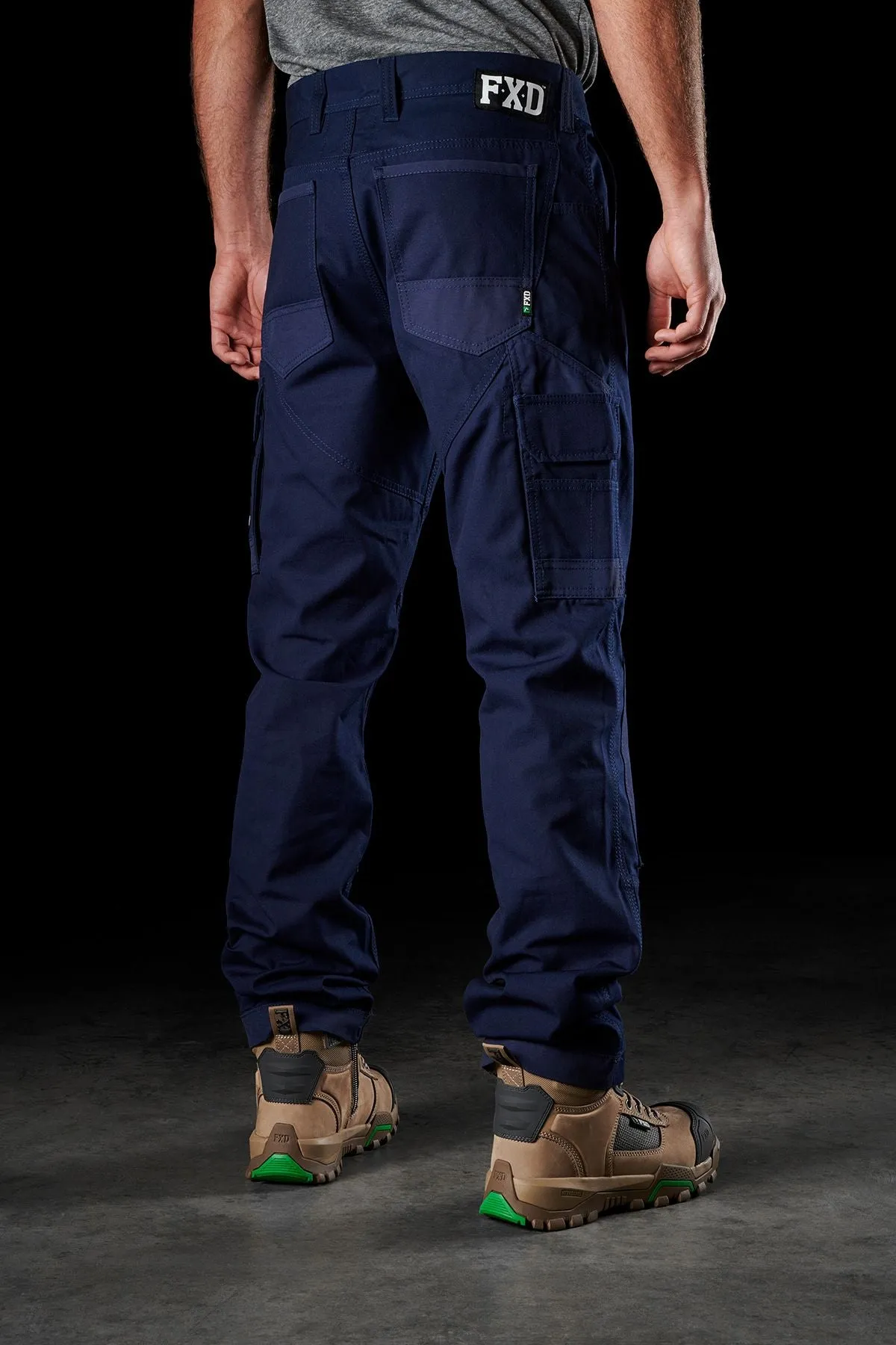 FXD Men's WP-1 Original Cargo Work Pants - Navy