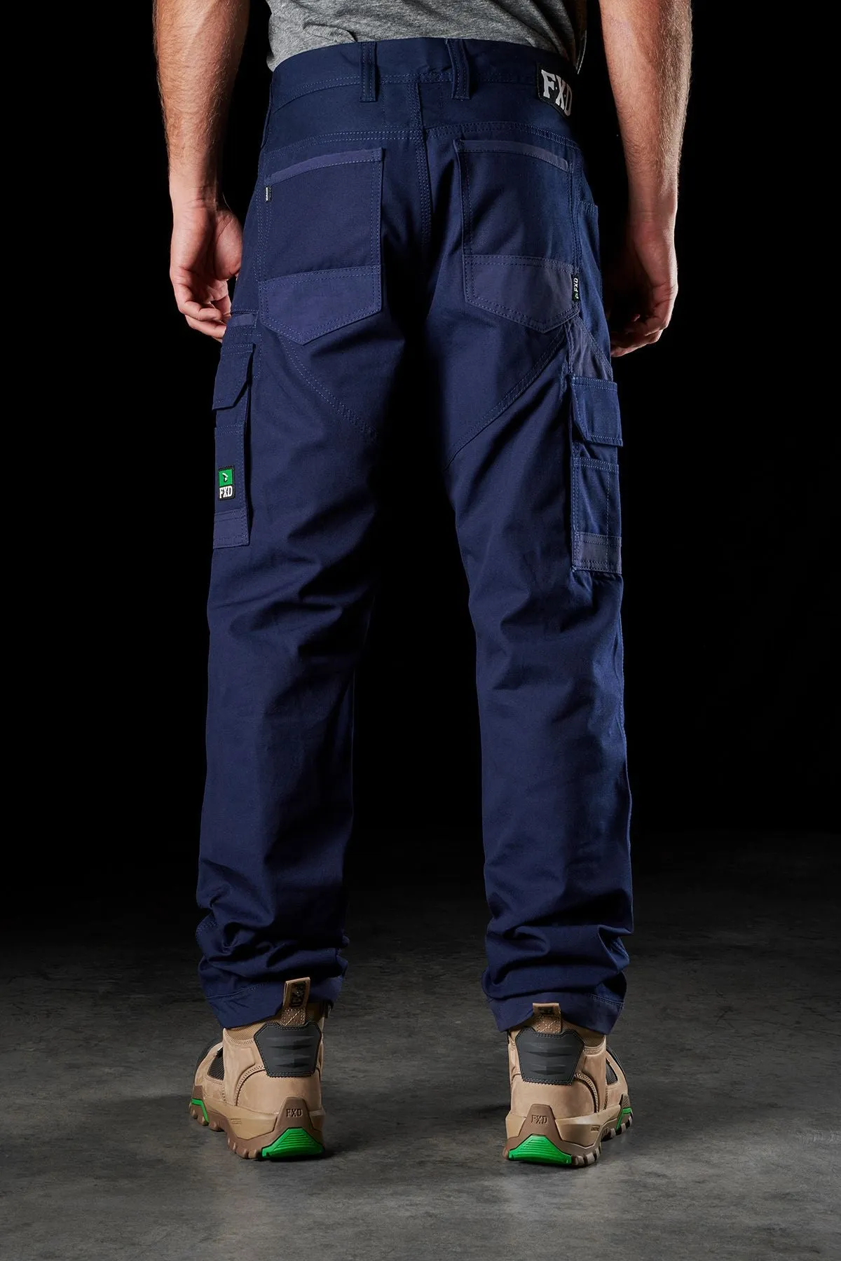 FXD Men's WP-1 Original Cargo Work Pants - Navy